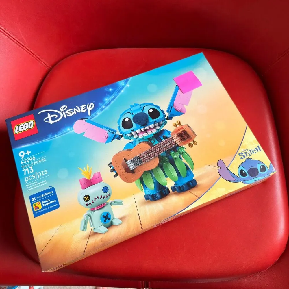 LEGO 43296 Disney Stitch and Scrump Buildable Figures Set New In Box